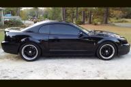 FORD MUSTANG VALENCIE GLOSS BLACK MACHINED PINSTRIPE